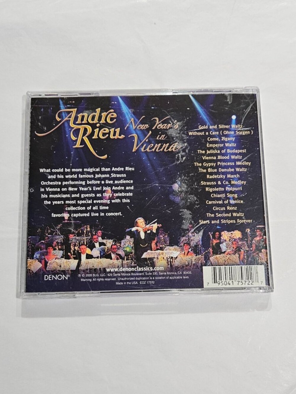 Andre Rieu New Years In Vienna CD - Picture 2 of 5